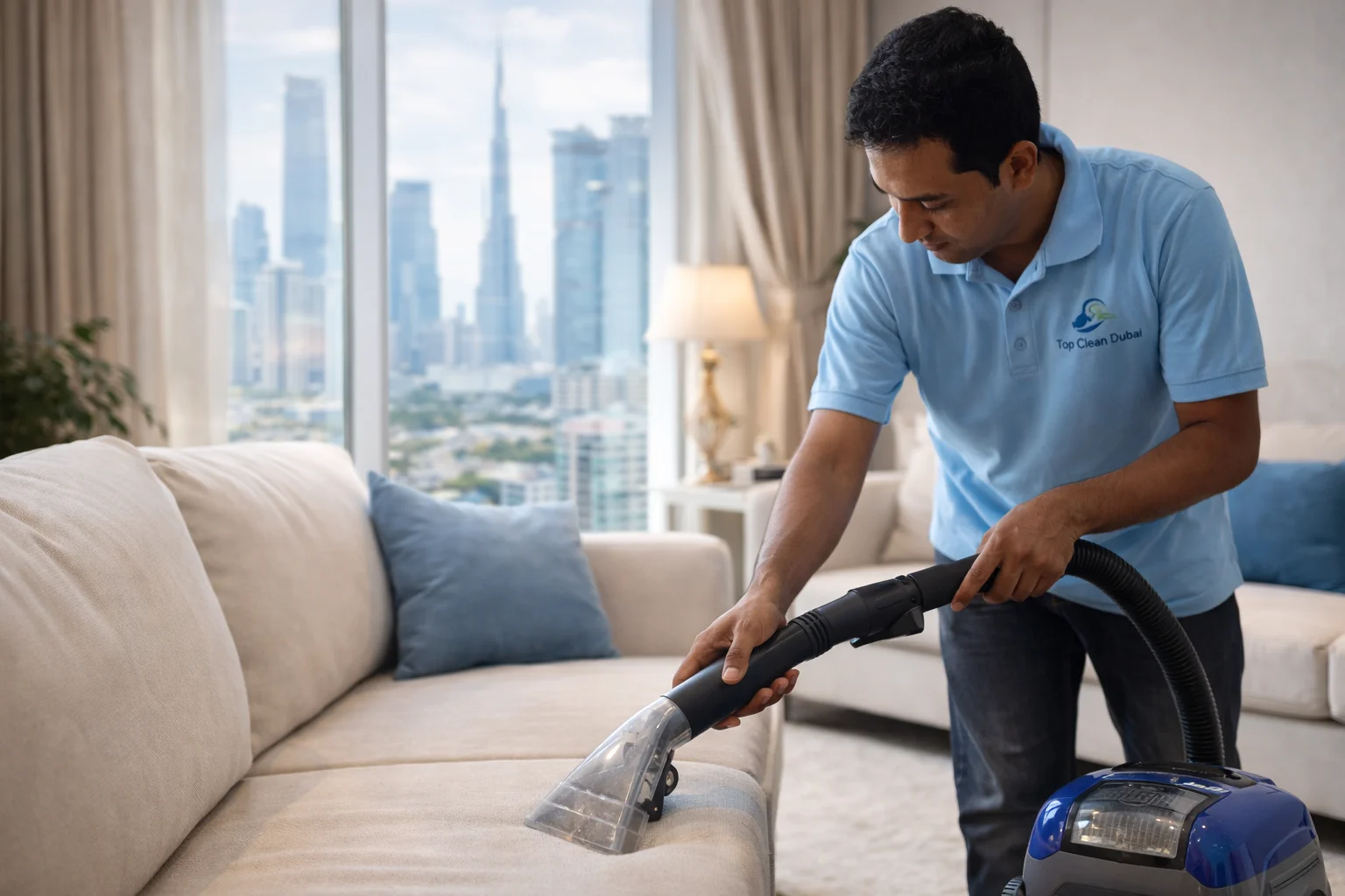 Hotel-level clean,                     every single visit.